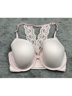 Victorias secret pink racerback perfect coverage bra